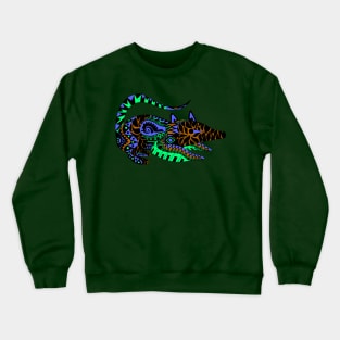 boho chic style possum ecopop Crewneck Sweatshirt